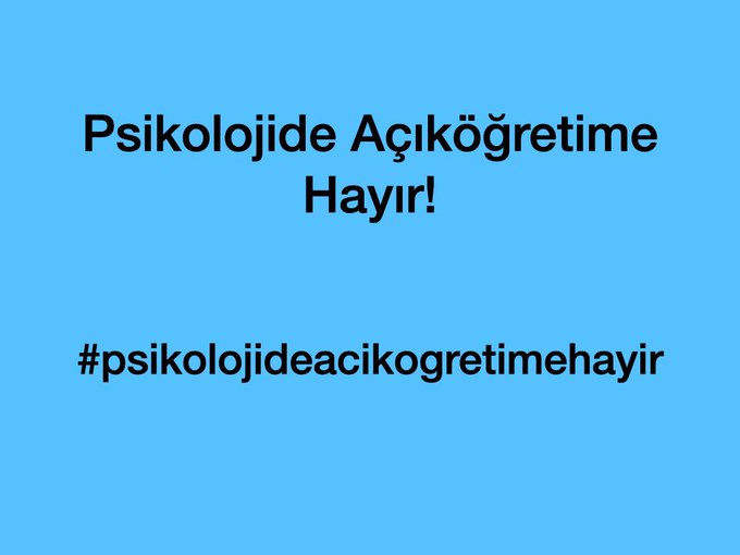 EĞİTİMDE YENİ BİR TARTIŞMA KONUSU: PSİKOLOJİ BÖLÜMÜ AÇIK ÖĞRETİME SUNULDU